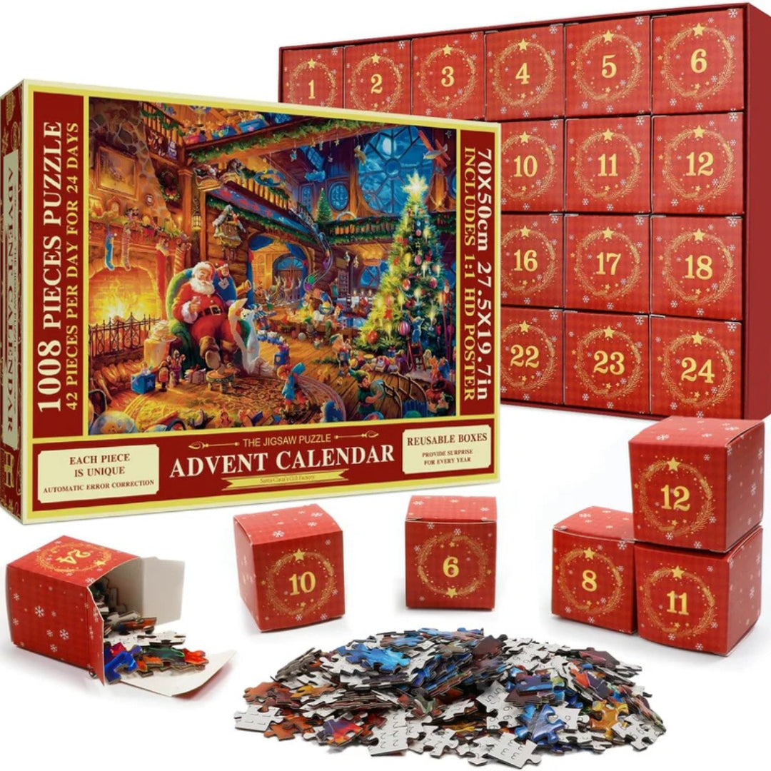 Christmas Puzzle Advent Calendar 2024