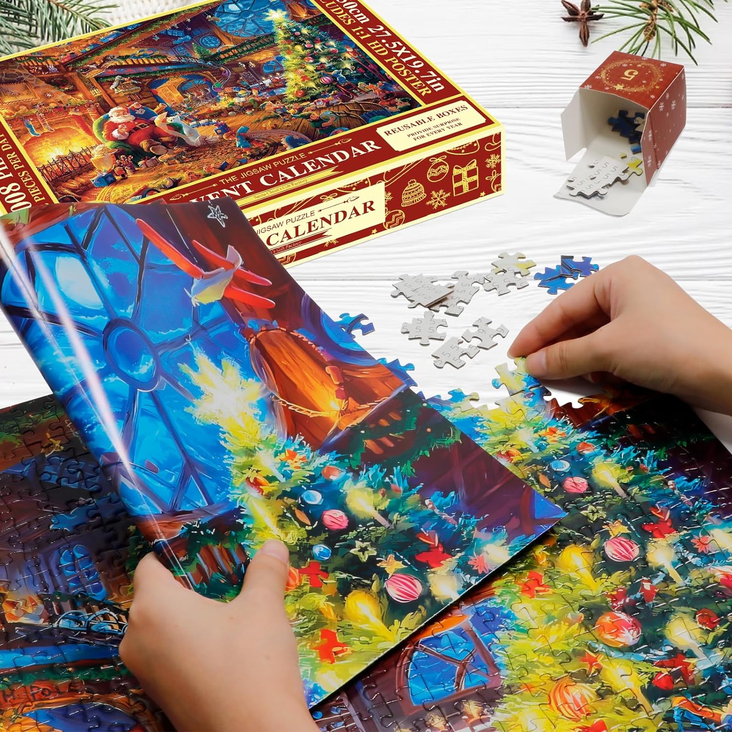 Christmas Puzzle Advent Calendar 2024