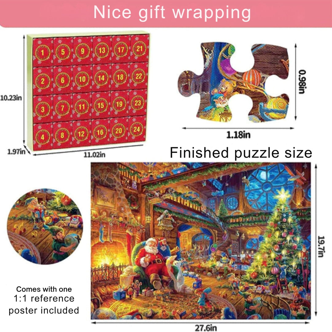 Christmas Puzzle Advent Calendar 2024